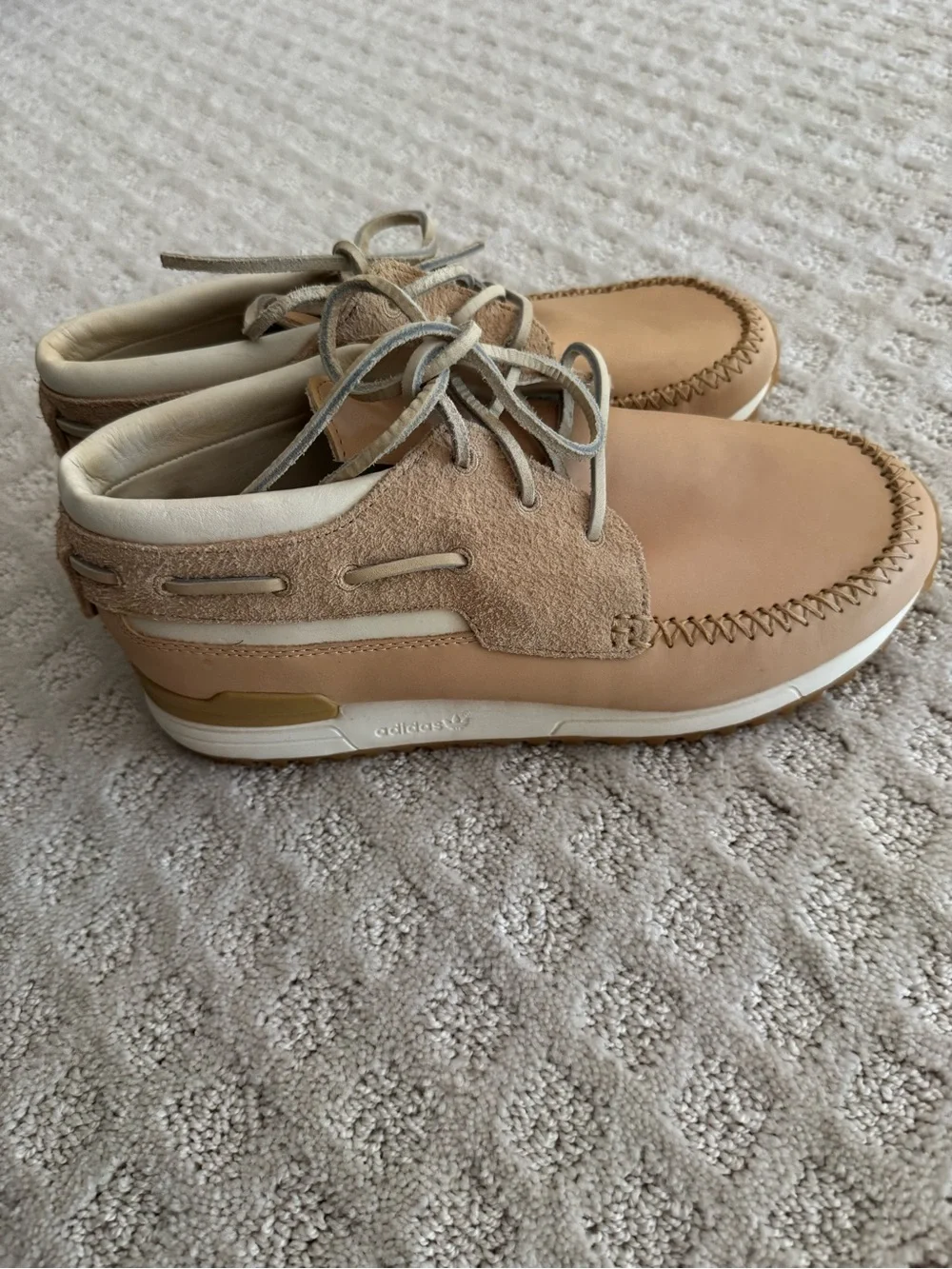 adidas ZX 700 Boat Sahara shoes. Size 9.